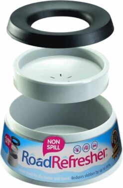 Merkloos Road Refresher Pet Travel Bowl - Small (600 Ml) - Grijs -Huisdierbenodigdheden 789x1200