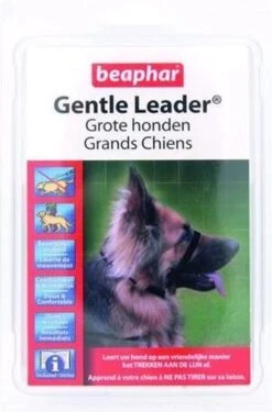 Beaphar Gentle Leader - Zwart - 54 Cm - Grote Honden -Huisdierbenodigdheden 791x1200 1