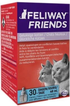 Feliway Friends - Navulling - 1 X 48 Ml - Anti-conflict Voor Katten -Huisdierbenodigdheden 791x1200 4