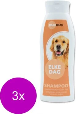 Beaubeau Hondenshampoo Elke Dag - Hondenvachtverzorging - 3 X 500 Ml -Huisdierbenodigdheden 797x1200