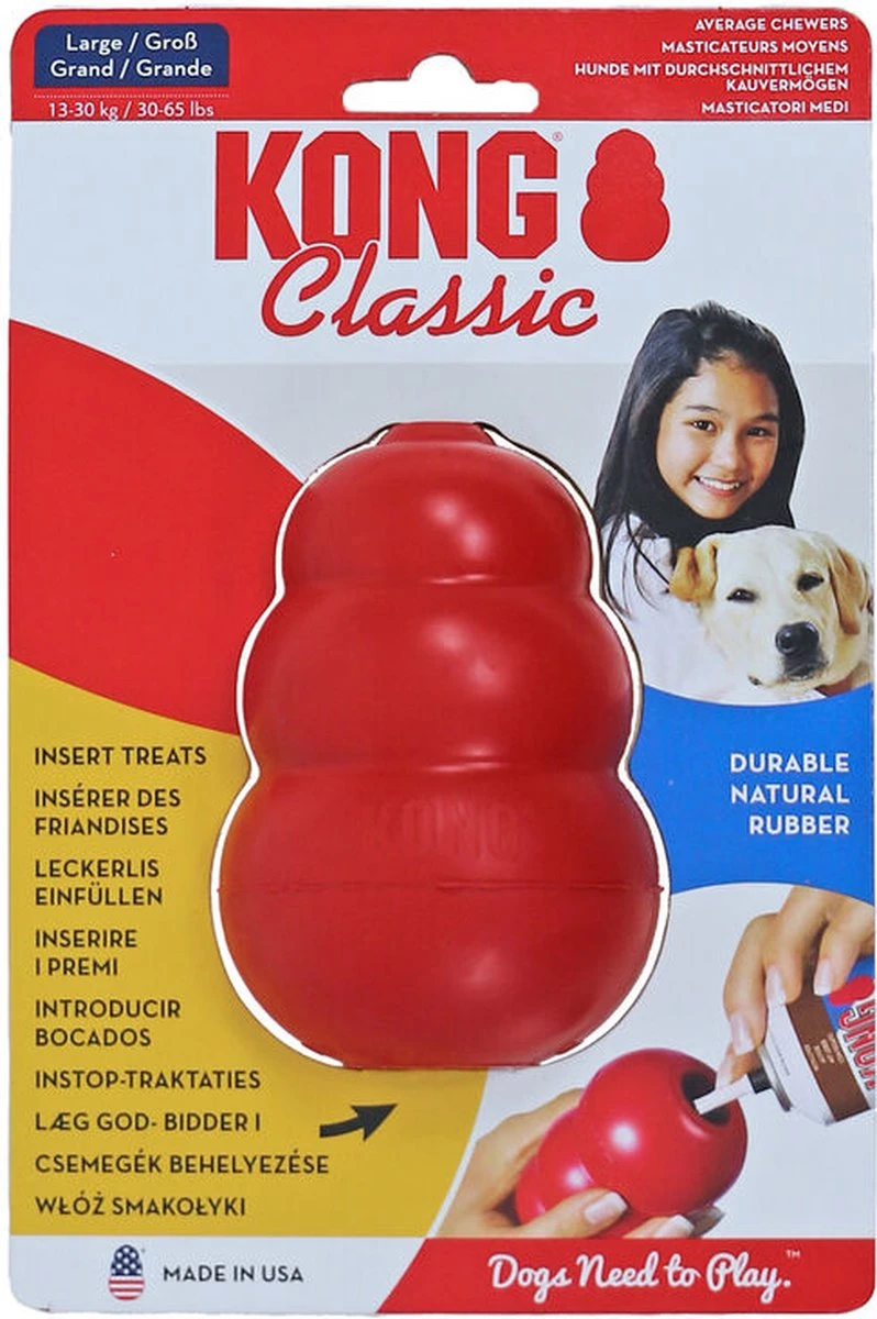 Kong Kauwbot - Hondenspeelgoed - Rood - L 2 Kong Kauwbot - Hondenspeelgoed - Rood - L - Afbeelding 2