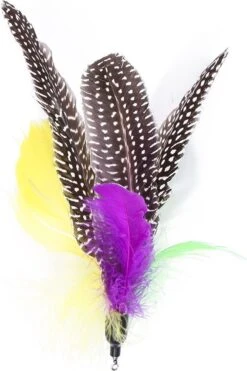 Merkloos Kattenhengel Met 10 Opzetstukjes - Kat Speelhengel Met Veren - Speelgoed Hengel Voor Katten – Kittenspeeltjes Met Veer – Kattenspeelgoed – Katten Speeltjes -Huisdierbenodigdheden 799x1200 11