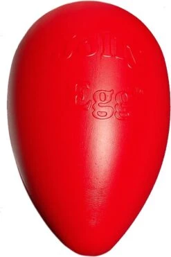 Jolly Pets Jolly Egg Hondenspeelgoed – Stevige Hondenbal - Gemaakt Van Extreem Duurzaam Kunststof - Geschikt Voor De Kleinere Hond – Weerbestendig - 20cm – Rood -Huisdierbenodigdheden 799x1200 4