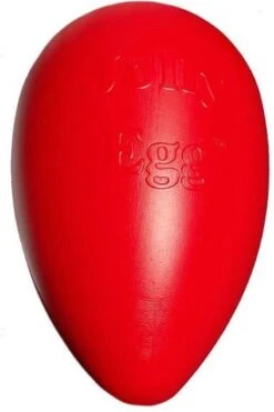 Jolly Pets Jolly Egg Hondenspeelgoed – Stevige Hondenbal - Gemaakt Van Extreem Duurzaam Kunststof - Geschikt Voor De Kleinere Hond – Weerbestendig - 20cm – Rood -Huisdierbenodigdheden 800x1200 34