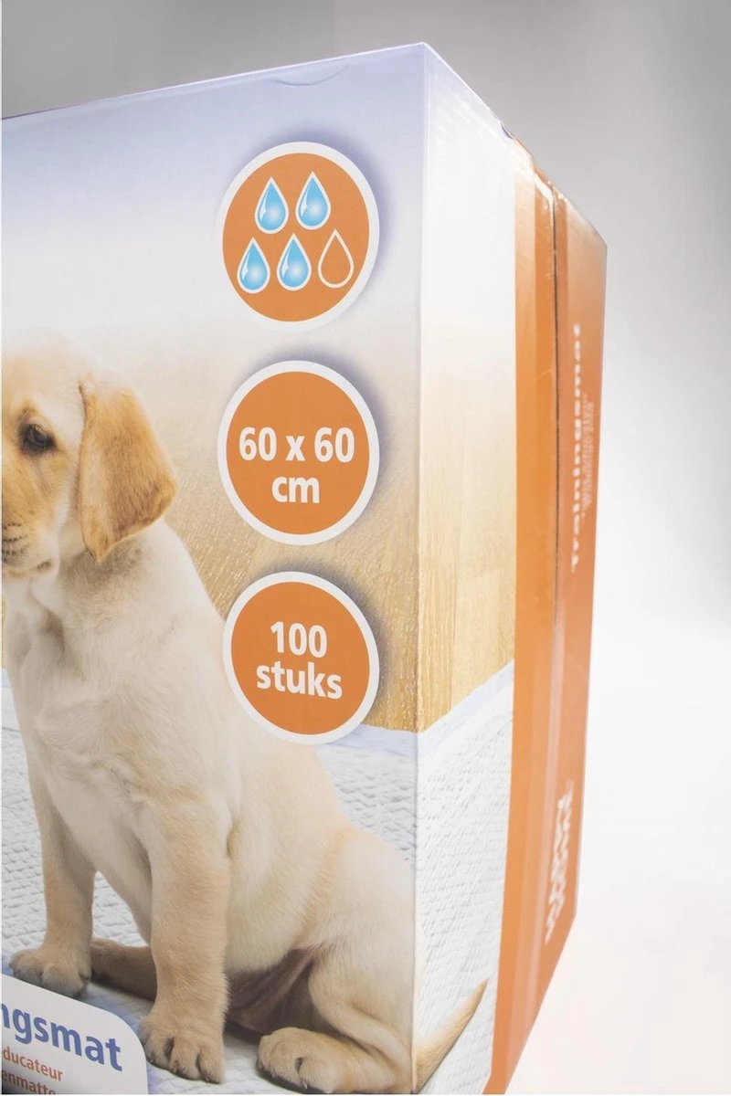 Happy Home Trainingsmat - Zindelijkstraining - 100 Stuks - 60X60 Cm 4 Happy Home Trainingsmat - Zindelijkstraining - 100 Stuks - 60X60 Cm - Afbeelding 4