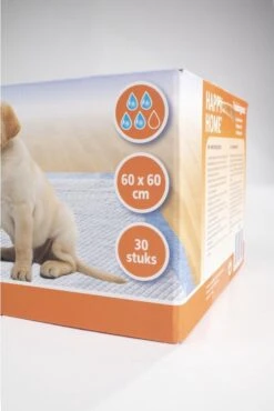 Happy Home Trainingsmat - Zindelijkstraining - 30 Stuks - 60X60 Cm -Huisdierbenodigdheden 801x1200