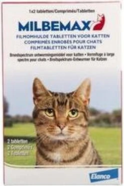 Milbemax Kat Ontwormingsmiddel 2 Tabletten -Huisdierbenodigdheden 805x1200 5