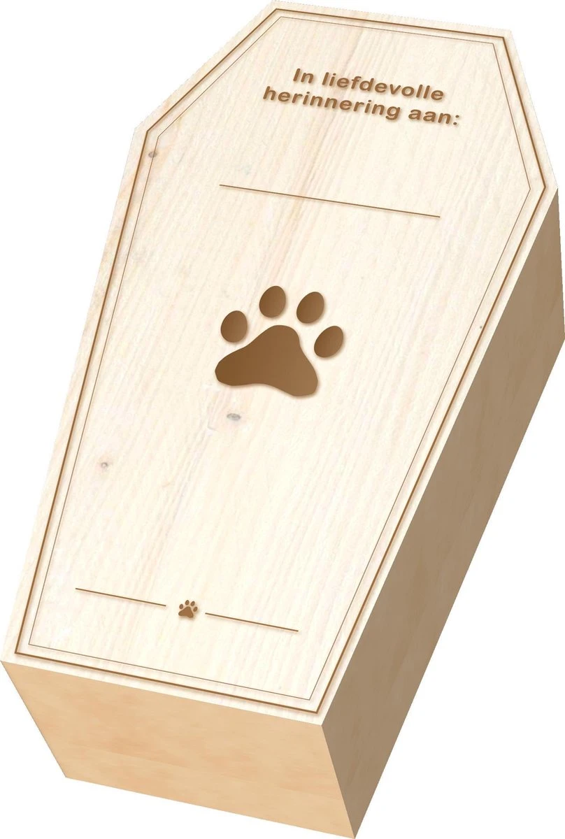 Dieren Begraafkist, Dieren Grafkist, Dieren Doodskist Voor Kat, Konijn Of Hond, Huisdier Begraven (100% Afbreekbaar) 2 Dieren Begraafkist, Dieren Grafkist, Dieren Doodskist Voor Kat, Konijn Of Hond, Huisdier Begraven (100% Afbreekbaar) - Afbeelding 2