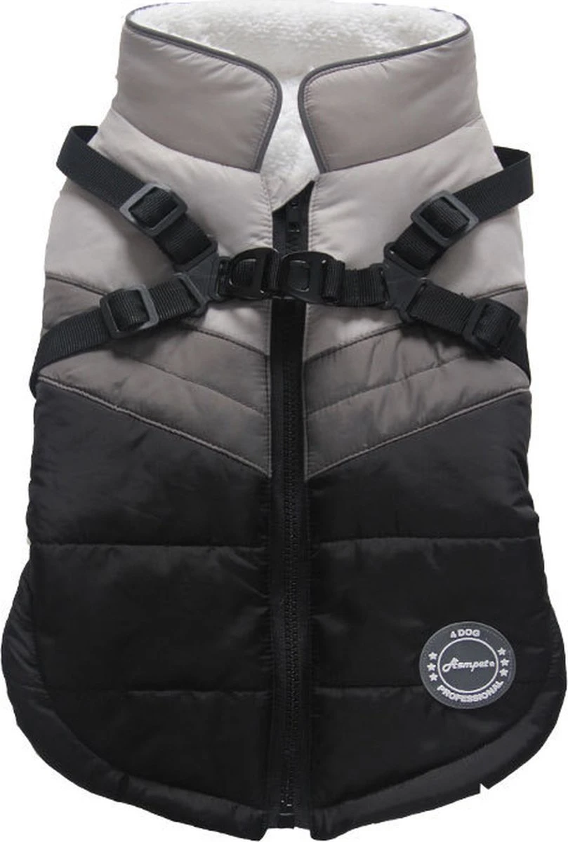 Nixnix - Honden Jas - Maat S - Hondenjas - Kleine Hond - Grote Hond - Waterafstotend - Gevoerd Met Rits - Warme Hondenjas 1 Nixnix - Honden Jas - Maat S - Hondenjas - Kleine Hond - Grote Hond - Waterafstotend - Gevoerd Met Rits - Warme Hondenjas