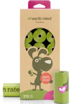 Earth Rated Poepzakjes Lavendel Groen - - 315 Stuks -Huisdierbenodigdheden 813x1200 2