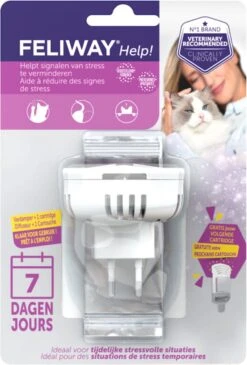 Feliway Help! - Verdamper + Cartridge - 7 Dagen - Kat - Tijdelijke Spannende Situaties Voor Je Kat -Huisdierbenodigdheden 813x1200 3