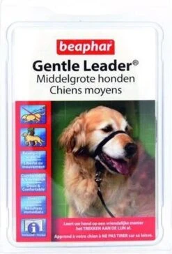 Beaphar Gentle Leader - Zwart - 54 Cm - Grote Honden -Huisdierbenodigdheden 815x1200 2