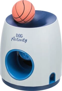 Trixie Dog Activity Strategiespel Ball&Treat Wit / Blauw - 17X17X18 CM -Huisdierbenodigdheden 823x1200 8