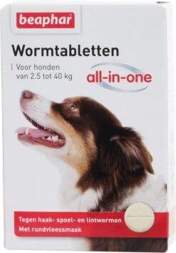 Beaphar All In One Ontwormingsmiddel - Hond 2.5-40 Kg - 4 Tabletten 9 Beaphar All In One Ontwormingsmiddel - Hond 2.5-40 Kg - 4 Tabletten -Huisdierbenodigdheden 832x1200 3