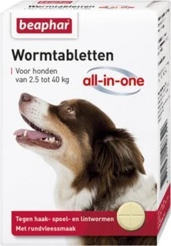 Beaphar All In One Ontwormingsmiddel - Hond 2.5-40 Kg - 4 Tabletten 11 Beaphar All In One Ontwormingsmiddel - Hond 2.5-40 Kg - 4 Tabletten -Huisdierbenodigdheden 833x1200 2