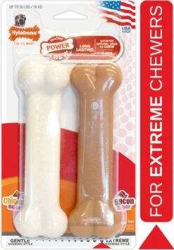Nylabone Dura Chew Twin Pack Bacon & Chicken Bone Wolf 7 Nylabone Dura Chew Twin Pack Bacon & Chicken Bone Wolf -Huisdierbenodigdheden 834x1200 3
