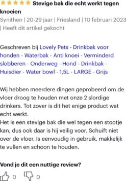 Lovely Pets - Drinkbak Hond - Drinkbak Voor Honden - Waterbak - Anti Knoei - Verminderd Slobberen - Onderweg - Hond - Drinkbak - Huisdier - Water Bowl - Roadrefresher - LARGE - Roze -Huisdierbenodigdheden 835x1200 1