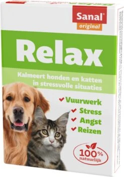 Sanal Relax Tablet - Antistressmiddel Kat/Hond - 15 Stuks 11 Sanal Relax Tablet - Antistressmiddel Kat/Hond - 15 Stuks -Huisdierbenodigdheden 845x1200