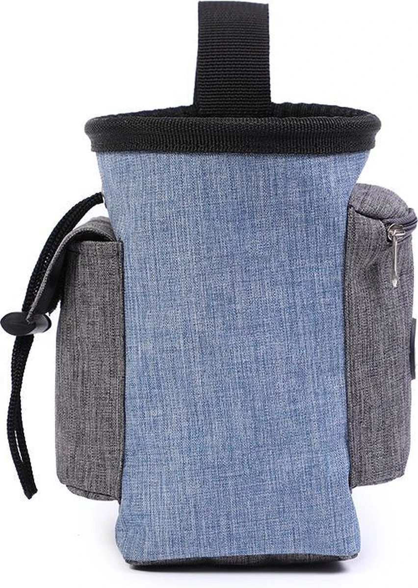 Honden Beloningstasje - Honden Beloningszakje - Treat Pouch - Honden Puppy Training - Poepzakjes Houder - Puppy Benodigdheden - Honden Snacktasje - Blauw 17x15cm 3 Honden Beloningstasje - Honden Beloningszakje - Treat Pouch - Honden Puppy Training - Poepzakjes Houder - Puppy Benodigdheden - Honden Snacktasje - Blauw 17x15cm - Afbeelding 3