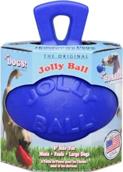 Jolly Pets Jolly Ball – Paarden- En Honden Speelbal Met Appelgeur - Ter Vermaak In De Stal/binnenshuis Of Buiten - Bijtbestendig - Blauw - Ø 20 Cm -Huisdierbenodigdheden 853x1200 3