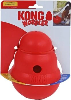 Kong Wobbler - Hondenspeelgoed - Rood - S - 15 X 11 Cm -Huisdierbenodigdheden 855x1200 2