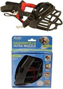 Company Of Animals Baskerville Ultra Muzzle - Muilkorf - Maat 3 (M) - Zwart -Huisdierbenodigdheden 856x1200 2