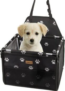 Premium Autostoel Hond – Hondenmand Auto – Reisbench Hond – Autobench Voor Hond – Hondenstoel Auto Pootjesprint -Huisdierbenodigdheden 861x1200 1