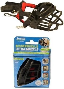 Company Of Animals Baskerville Ultra Muzzle - Muilkorf - Maat 3 (M) - Zwart -Huisdierbenodigdheden 863x1200 1