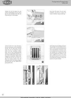 Trixie Vervoersbox Aluminium Grafiet - S 61X48X56 CM -Huisdierbenodigdheden 871x1200 8