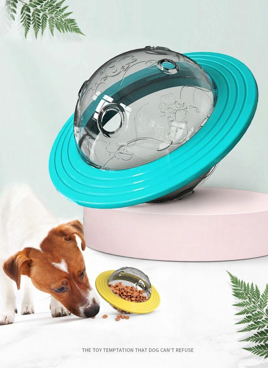 Merkloos Hondenspeeltje UFO Blauw Geschikt Voor Puppy's Tot En Met Grote Honden - Honden Speelgoed - Anti Bijt Speelgoed - Voerbal - Honden Speelgoed Intelligentie - Bijtspeelgoed - Interactieve Hond - Hondenspeeltjes - Traingsbal - Sterk Materiaal - Blauw 11 Merkloos Hondenspeeltje UFO Blauw Geschikt Voor Puppy's Tot En Met Grote Honden - Honden Speelgoed - Anti Bijt Speelgoed - Voerbal - Honden Speelgoed Intelligentie - Bijtspeelgoed - Interactieve Hond - Hondenspeeltjes - Traingsbal - Sterk Materiaal - Blauw - Afbeelding 11