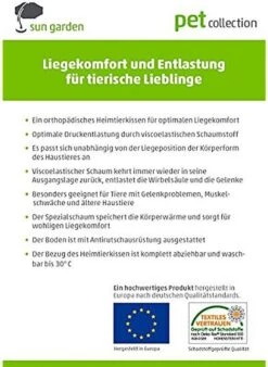 Sun Garden Buddy Orthopedisch Hondenkussen 72x50x8cm Antraciet -Huisdierbenodigdheden 877x1200 2