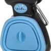 Opvouwbare Poepschep - Pooper Scooper Hondenpoep Schep - Hondenpoep Dispenser - Poepzakjes Hond Blauw 14 X 11.5 Cm