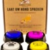 Dogbuttons® – PETIFY PREMIUM Praatknoppen –4 Stuks - Praatknop – Hond – Opneembare Knoppen – Hond Praten – Hondentraining – Praatknoppen – Dog Button – Hondenknop – Huisdier – Honden Speelgoed Intelligentie – Praten Met Hond – Laat Uw Hond Spreken!