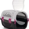 Beeztees Rhino - Reismand - Grijs/Roze - 51x34,5x33 Cm
