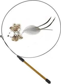 Kattenspeelgoed - Simulatie Vogel - Interactieve Grappige Kattenspeeltjes - Kattenhengel Met Zuignap + 4 Vogels + Een Kattenhengel GRATIS -Huisdierbenodigdheden 883x1200 2