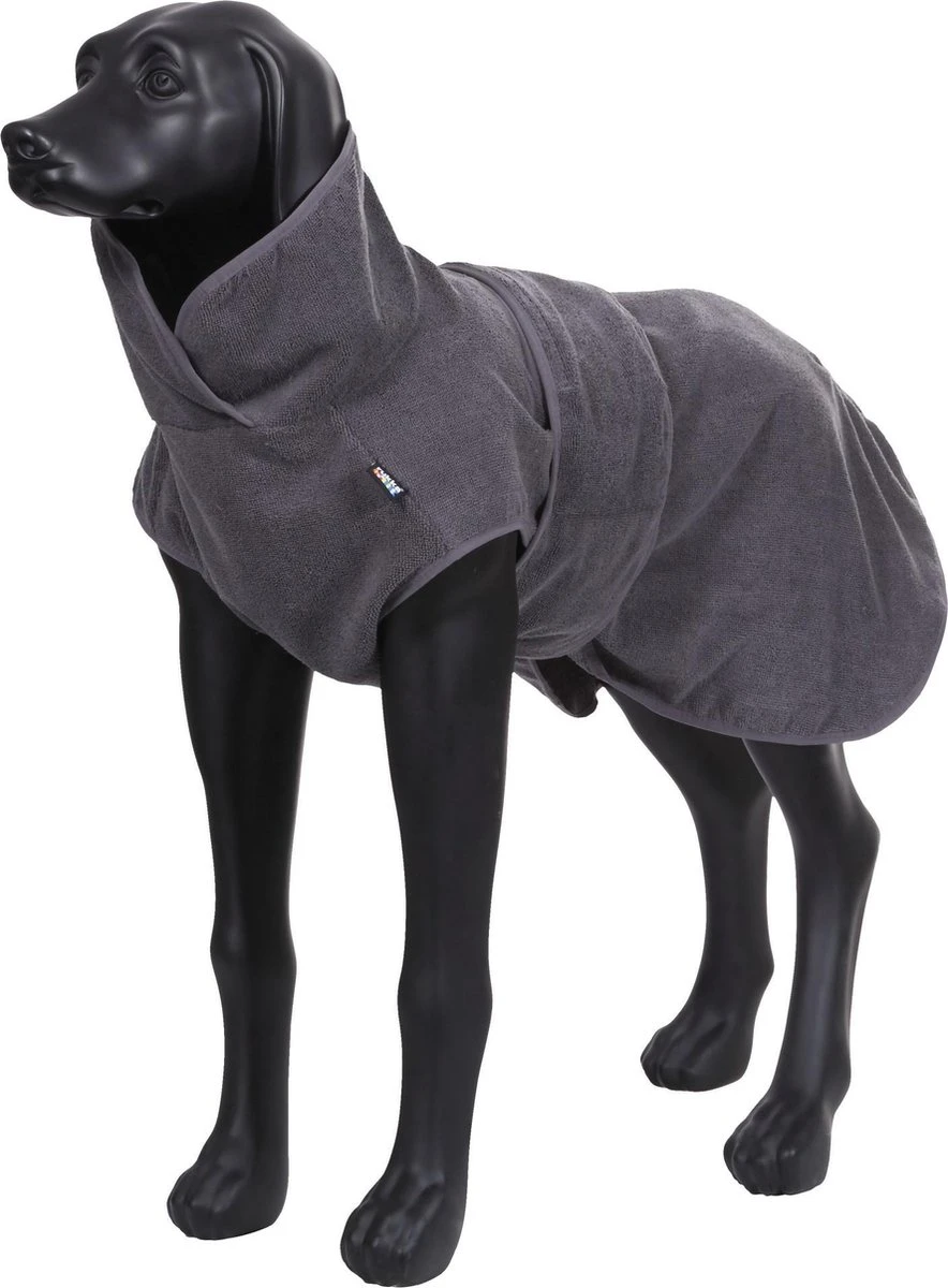 Rukka Pets Micro Light Badjas - Lichtgewicht - Microvezel - Sterk Absorberend - Maat XL 4 Rukka Pets Micro Light Badjas - Lichtgewicht - Microvezel - Sterk Absorberend - Maat XL - Afbeelding 4