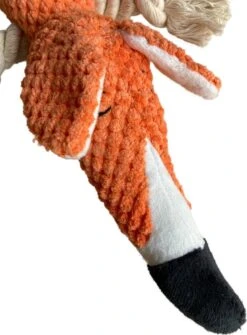 BoDutch Honden Knuffel - Vos - Puppyknuffel - Knisperoortjes - Met Piep - Oranje - 36 Cm - Hondenspeelgoed -Huisdierbenodigdheden 885x1200 2