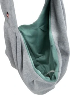 Trixie Junior Hondentas Buikdrager Lichtgrijs / Mintgroen - 60X22X20 CM -Huisdierbenodigdheden 889x1200 3
