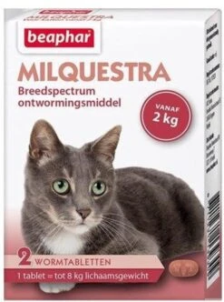 Beaphar Milquestra Ontworming Tabletten Kat 2 - 12 Kg 4 Tabletten 16 Beaphar Milquestra Ontworming Tabletten Kat 2 - 12 Kg 4 Tabletten -Huisdierbenodigdheden 894x1200 7