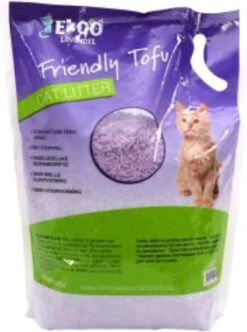 Ekoo Kattenbakvulling Friendly Tofu Lavendel 6 Liter -Huisdierbenodigdheden 894x1200 9