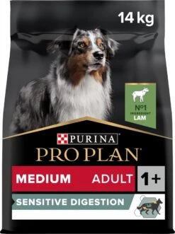 Pro Plan Medium Adult Sensitive Digestion - Honden Droogvoer - Lam - 14 Kg -Huisdierbenodigdheden 895x1200