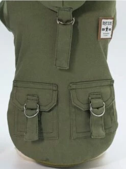 Db Hondenjas - Hondenkleding - Winterjas Hond - Gevoerd - Jassen - Winterkleding - Hondentrui - Hond - Groen -Huisdierbenodigdheden 895x1200 4