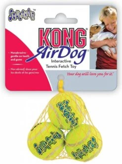 Kong Air Squacker Tennisbal - Hondenspeelgoed - Geel - M - Ø7,1 Cm -Huisdierbenodigdheden 896x1200 3
