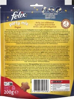 Felix Party Mix - Kattensnacks Original Mix - 5 X 200g -Huisdierbenodigdheden 896x1200 6