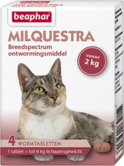 Beaphar Milquestra Ontworming Tabletten Kat 2 - 12 Kg 4 Tabletten 21 Beaphar Milquestra Ontworming Tabletten Kat 2 - 12 Kg 4 Tabletten -Huisdierbenodigdheden 898x1200 8