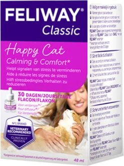 Feliway Classic - Navulling - 48 Ml - Anti-stress Kat -Huisdierbenodigdheden 899x1200 22