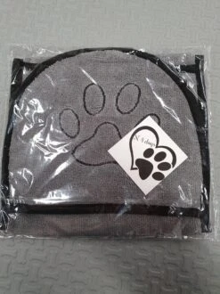 N4dogs – Hondenhanddoek – Honden Handdoek – Microvezel Handdoek – Handdoek Hond – Droogdoek Hond – Dierendeken – Sterk Absorberend – Handdoek Met Zakken - Grijs - 66 X 23 Cm -Huisdierbenodigdheden 899x1200 4