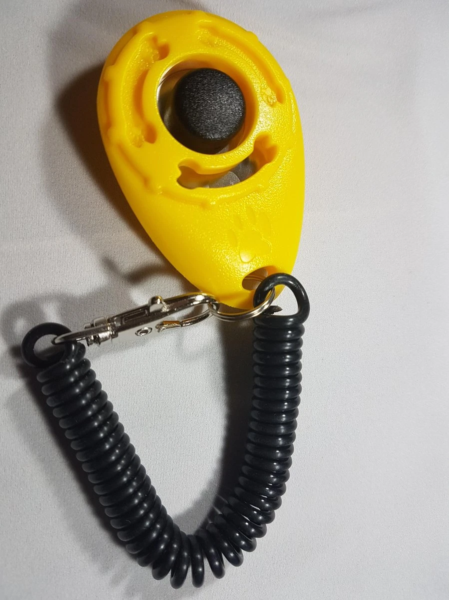 Clicker Geel Voor Hondentraining Paarden Training Voor Positieve Bekrachtiging 1 Clicker Geel Voor Hondentraining Paarden Training Voor Positieve Bekrachtiging