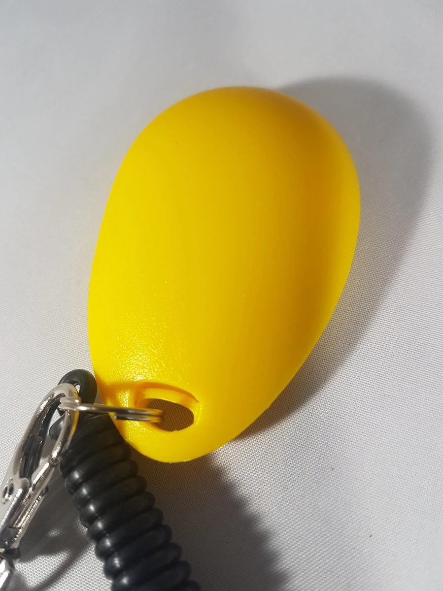 Clicker Geel Voor Hondentraining Paarden Training Voor Positieve Bekrachtiging 4 Clicker Geel Voor Hondentraining Paarden Training Voor Positieve Bekrachtiging - Afbeelding 4