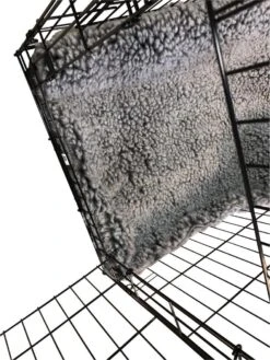 Adori Benchmat Sheepskin Grijs - Hondenbenchkussen - 75X46 Cm -Huisdierbenodigdheden 901x1200 6